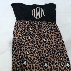 BLOOPER SWIM: Monogrammed Beach Cover Up