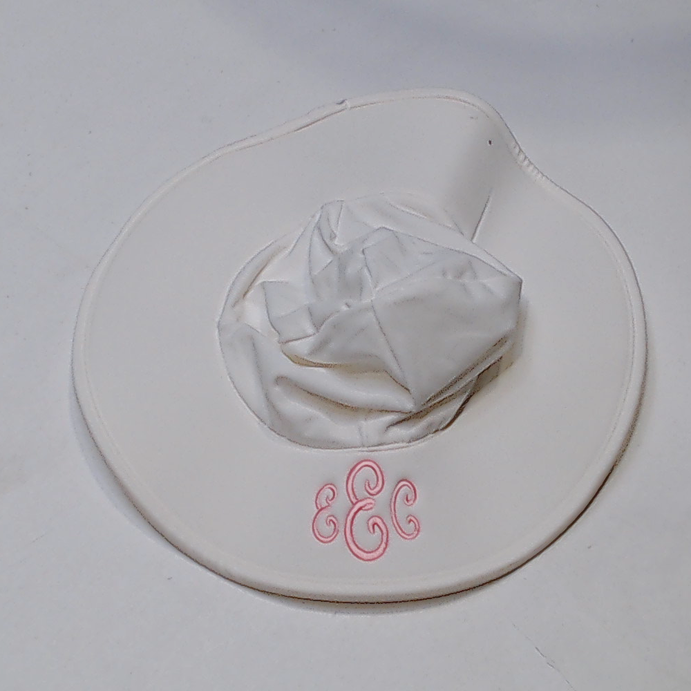BLOOPER KIDS: Monogrammed Baby Sun Hat