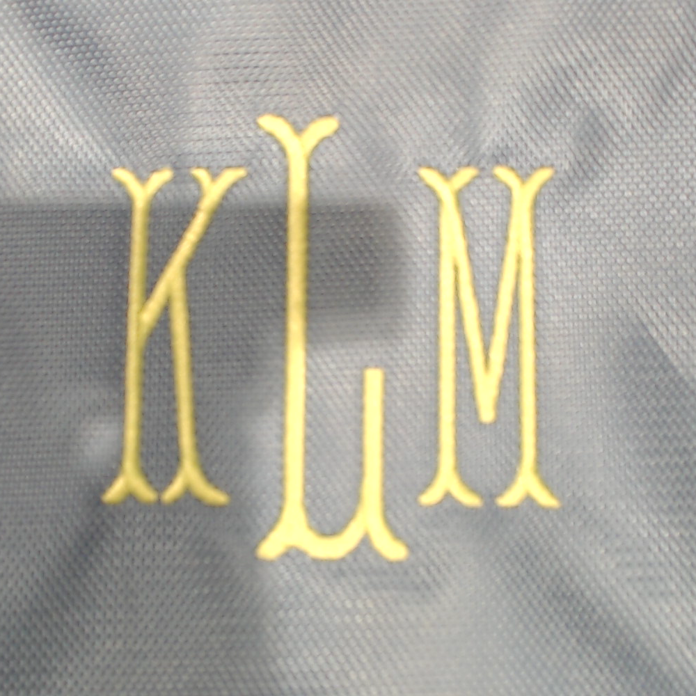 BLOOPER BAG: Monogrammed Structured Mesh Tote
