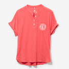 Monogrammed Top | Coral