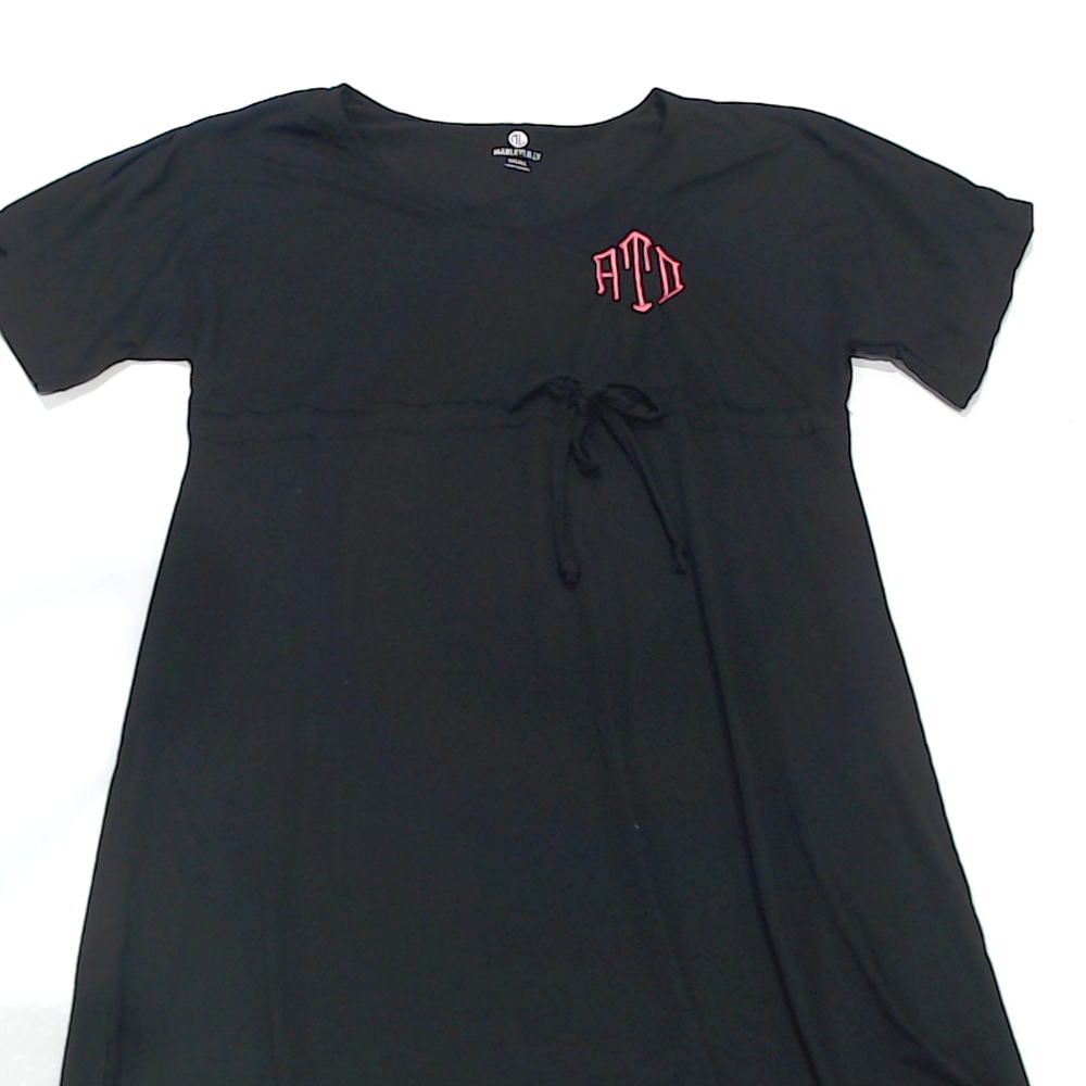 BLOOPER SWIM: Monogrammed Cinch Waist Cover Up