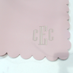 BLOOPER ACCESSORY: Monogrammed Desk Mat