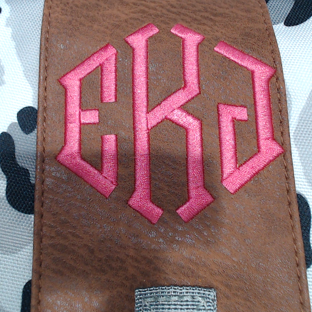 BLOOPER KIDS: Monogrammed Portable Baby Changing Pad