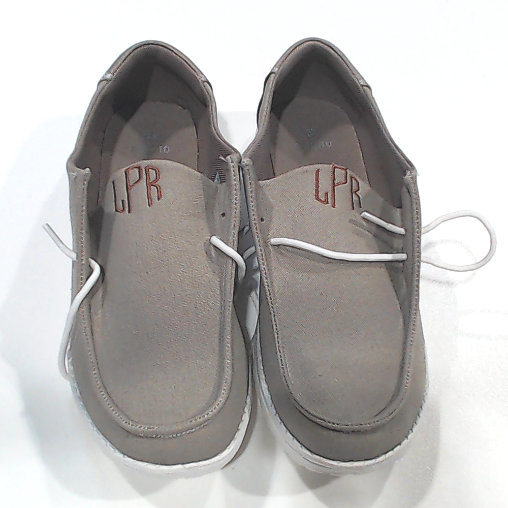 BLOOPER SHOES: Monogrammed Slip On Shoes