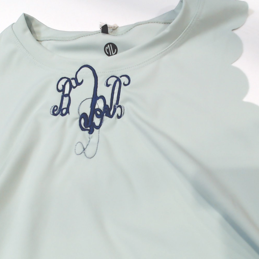 BLOOPER CLOTHING: Monogrammed Exercise Tank