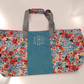 BLOOPER BAG: Monogrammed Extra Large Tote Bag
