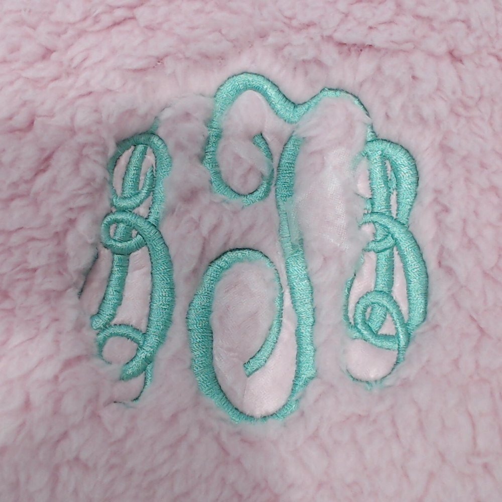 BLOOPER CLOTHING: Monogrammed Sherpa Jacket