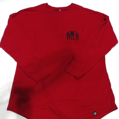 BLOOPER CLOTHING: Monogrammed Long Sleeve Shirt