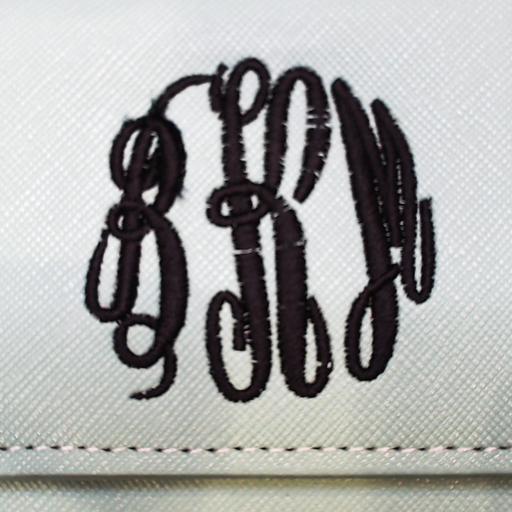 BLOOPER ACCESSORY: Monogrammed Phone Wallet Wristlet
