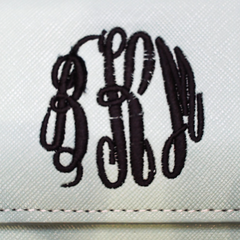 BLOOPER ACCESSORY: Monogrammed Phone Wallet Wristlet