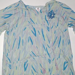 BLOOPER SWIM: Monogrammed Cover Up