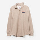 Howard Bison Heathered Fleece Pullover | Tan