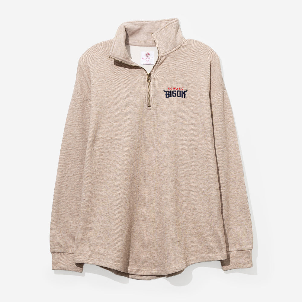 Howard Bison Heathered Fleece Pullover WBG