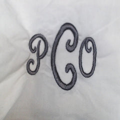 BLOOPER ACCESSORY: Monogrammed Hand Towel