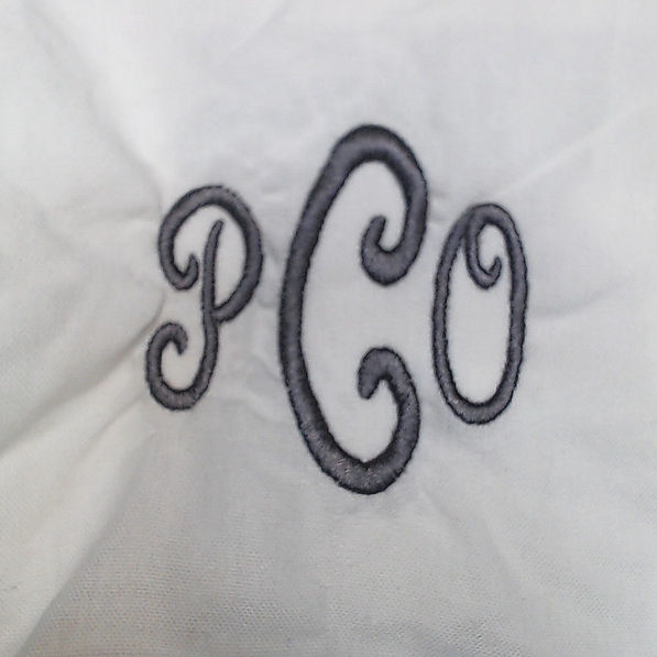 BLOOPER ACCESSORY: Monogrammed Hand Towel