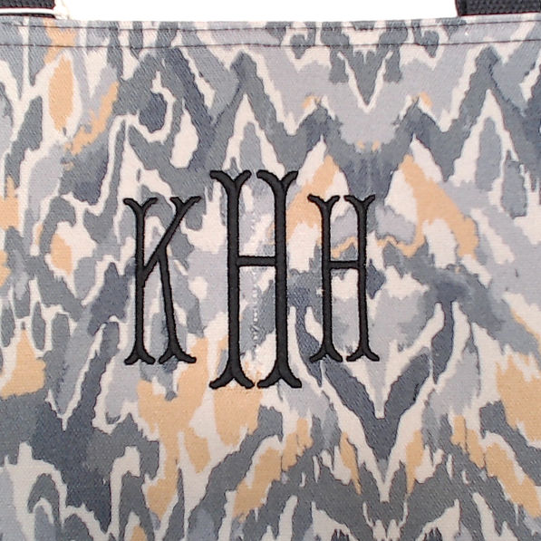 BLOOPER BAG: Monogrammed Basic Tote Bag