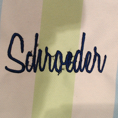 BLOOPER BAG: Monogrammed Extra Large Tote Bag