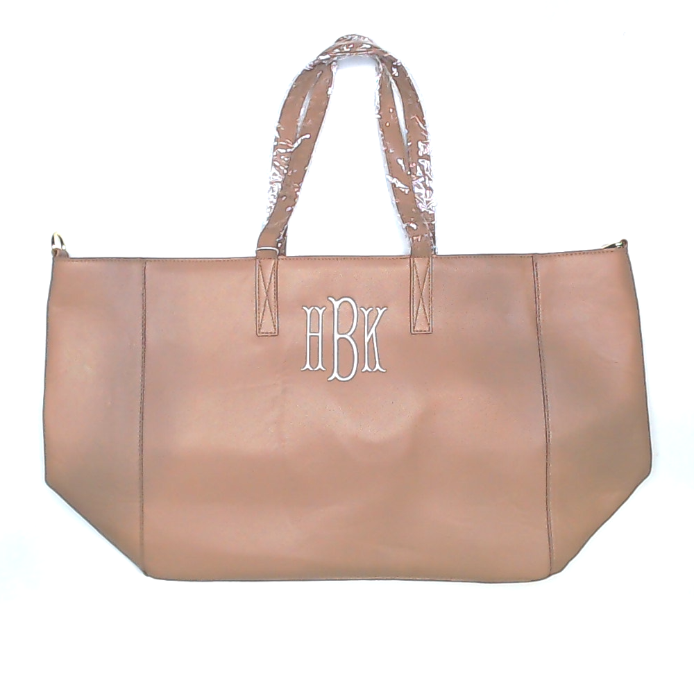 BLOOPER BAG: Monogrammed Carry All Tote