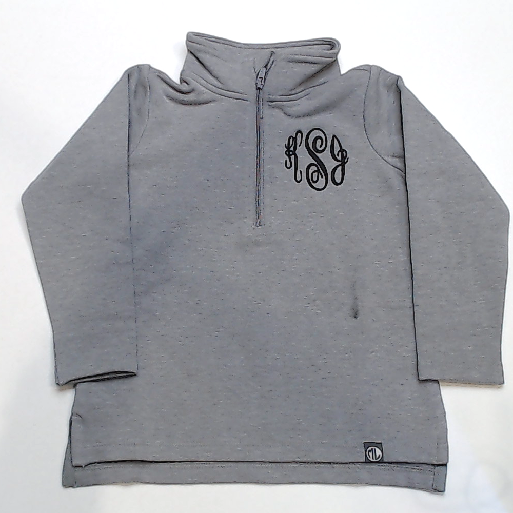 BLOOPER KIDS: Monogrammed Kids Pullover Sweatshirt