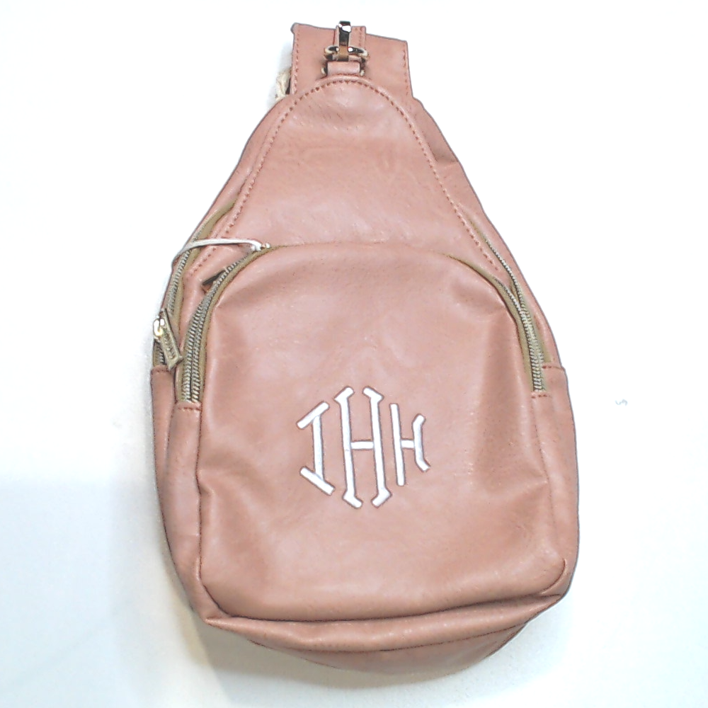 BLOOPER BAG: Monogrammed Sling Purse
