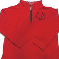BLOOPER KIDS: Monogrammed Kids Quarter Zip Sweatshirt