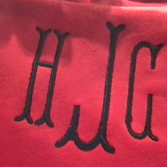 BLOOPER KIDS: Monogrammed Kids Quarter Zip Sweatshirt