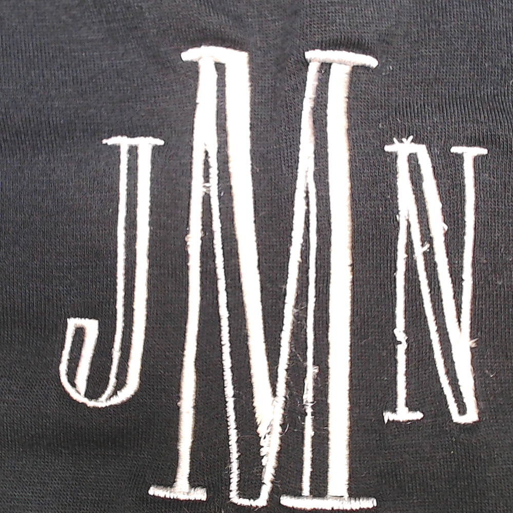 BLOOPER CLOTHING: Monogrammed Peplum Top