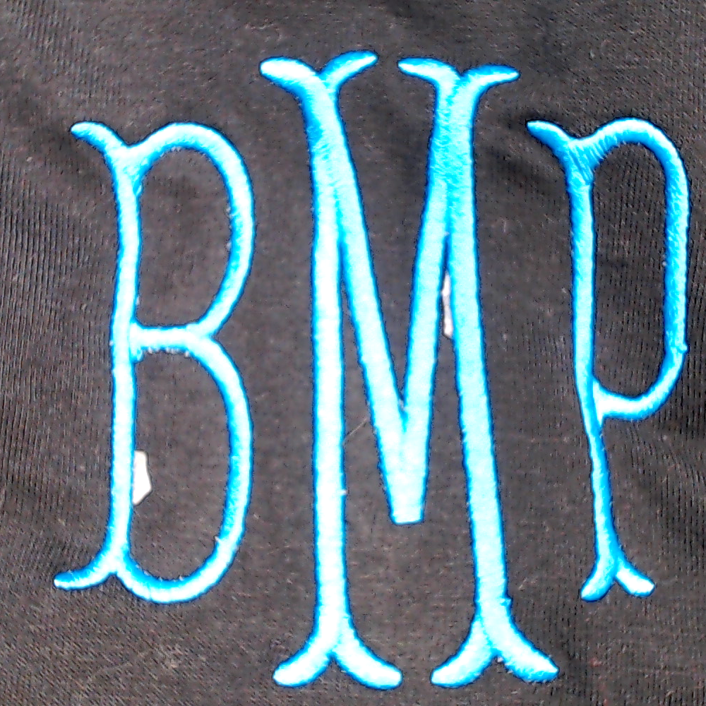 BLOOPER CLOTHING: Monogrammed Ruffle Top