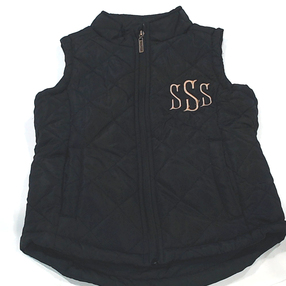 BLOOPER KIDS: Monogrammed Kids Puffer Vest
