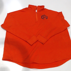 BLOOPER CLOTHING: Monogrammed Quarter Zip Sweatshirt