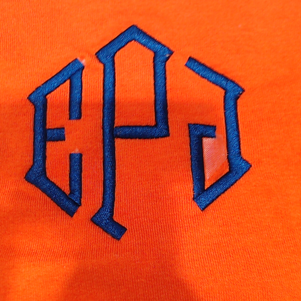 BLOOPER CLOTHING: Monogrammed Quarter Zip Sweatshirt