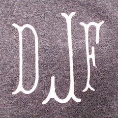 BLOOPER CLOTHING: Monogrammed Popover