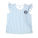 BLOOPER CLOTHING: Monogrammed Ruffle Top
