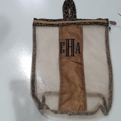 BLOOPER BAG: Monogrammed Shower Bag
