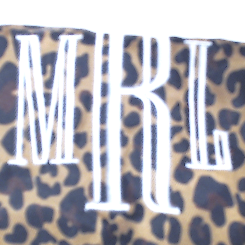 BLOOPER BAG: Monogrammed Toiletry Kit