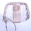 BLOOPER BAG: Monogrammed Clear Wristlet