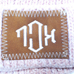 BLOOPER KIDS: Monogrammed Kids Pom Pom Beanie