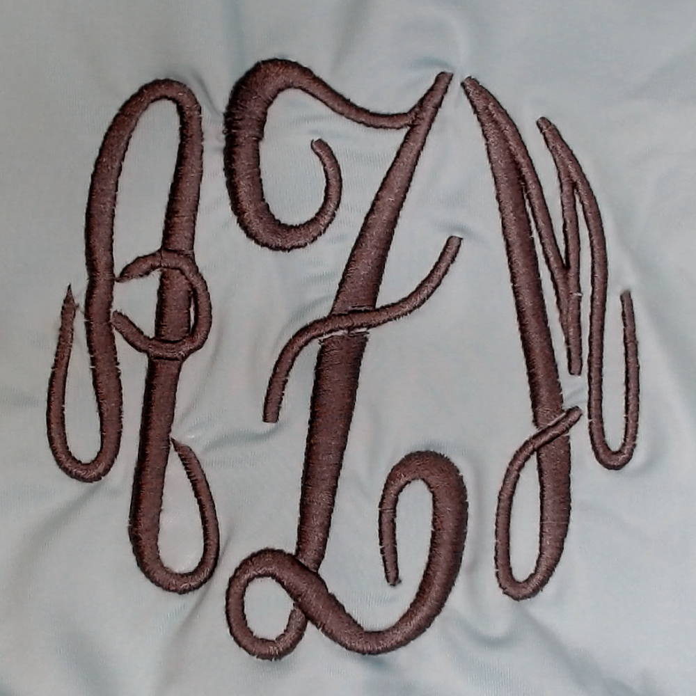 BLOOPER SWIM: Monogrammed Beach Cover Up