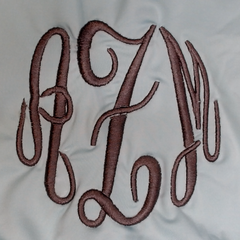 BLOOPER SWIM: Monogrammed Beach Cover Up