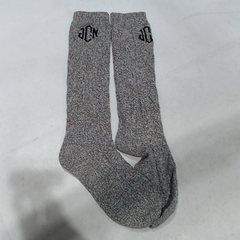BLOOPER CLOTHING: Monogrammed Socks