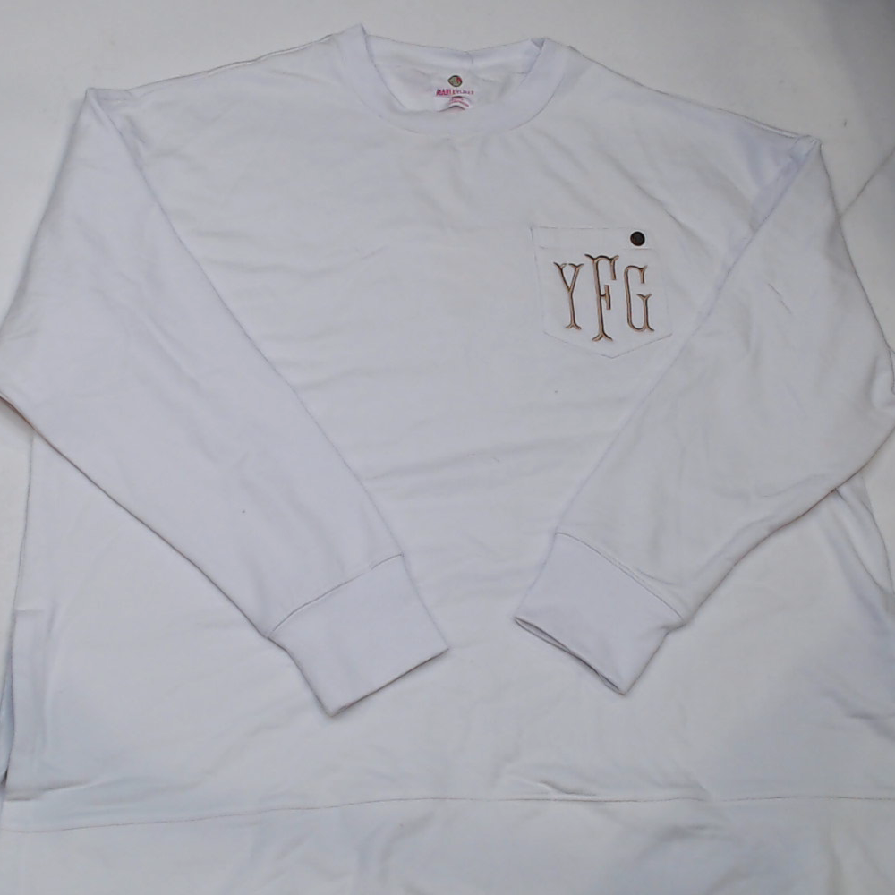 BLOOPER CLOTHING: Monogrammed Crewneck Sweatshirt