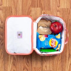 inside of kids personalized lunch box