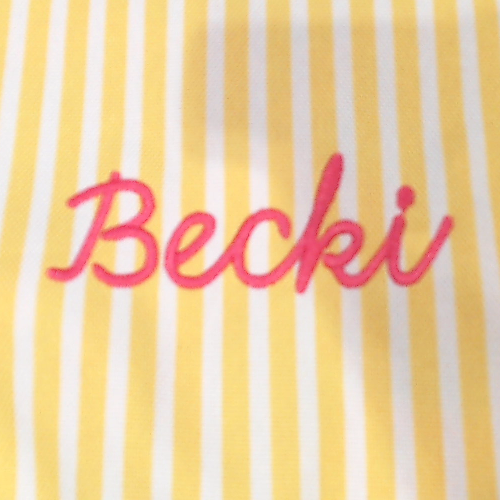 BLOOPER BAG: Monogrammed Toiletry Bag