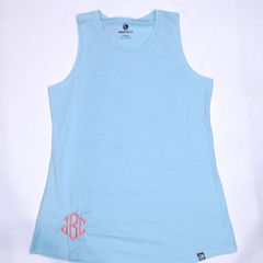 BLOOPER CLOTHING: Monogrammed Basic Tank Top