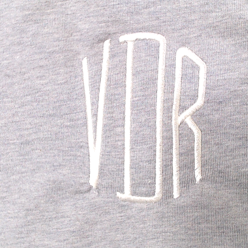 BLOOPER CLOTHING: Monogrammed V Neck Sweatshirt