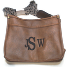 BLOOPER BAG: Monogrammed Saddlebag