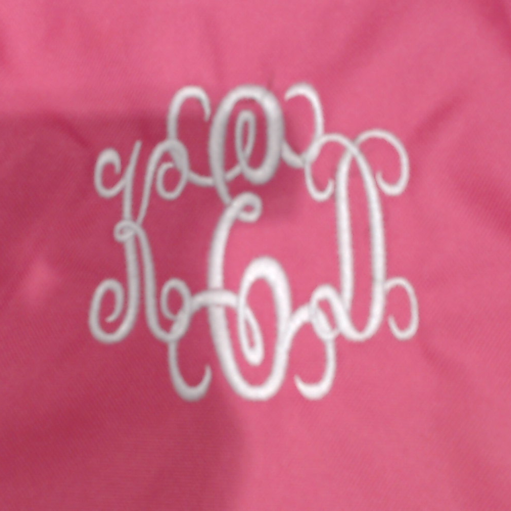 BLOOPER BAG: Monogrammed Weekend Bag