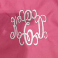 BLOOPER BAG: Monogrammed Weekend Bag