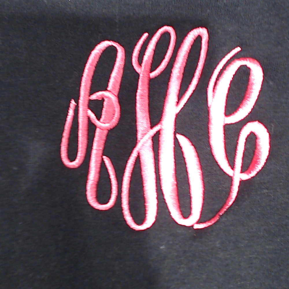 BLOOPER CLOTHING: Monogrammed Wide Leg Pants