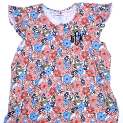 BLOOPER CLOTHING: Monogrammed Ruffle Top